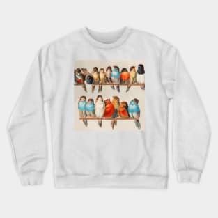 Bird clothesline Crewneck Sweatshirt